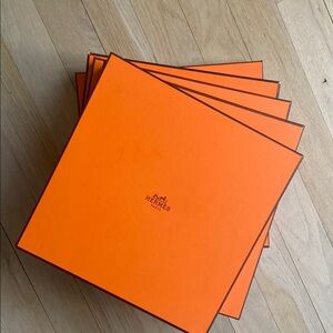 Hermes Orange Luxury Gift Boxes